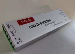 Диммер светодиодный DALI DT8 1CH 30A Svetorg